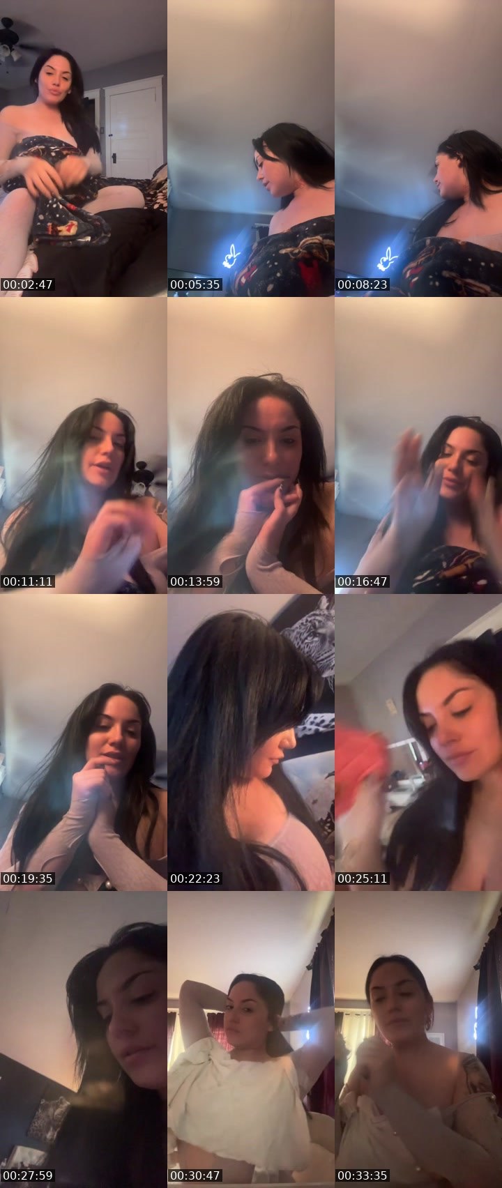Contact-sheet preview of lovelyjaaay 🪭's Liveme recording