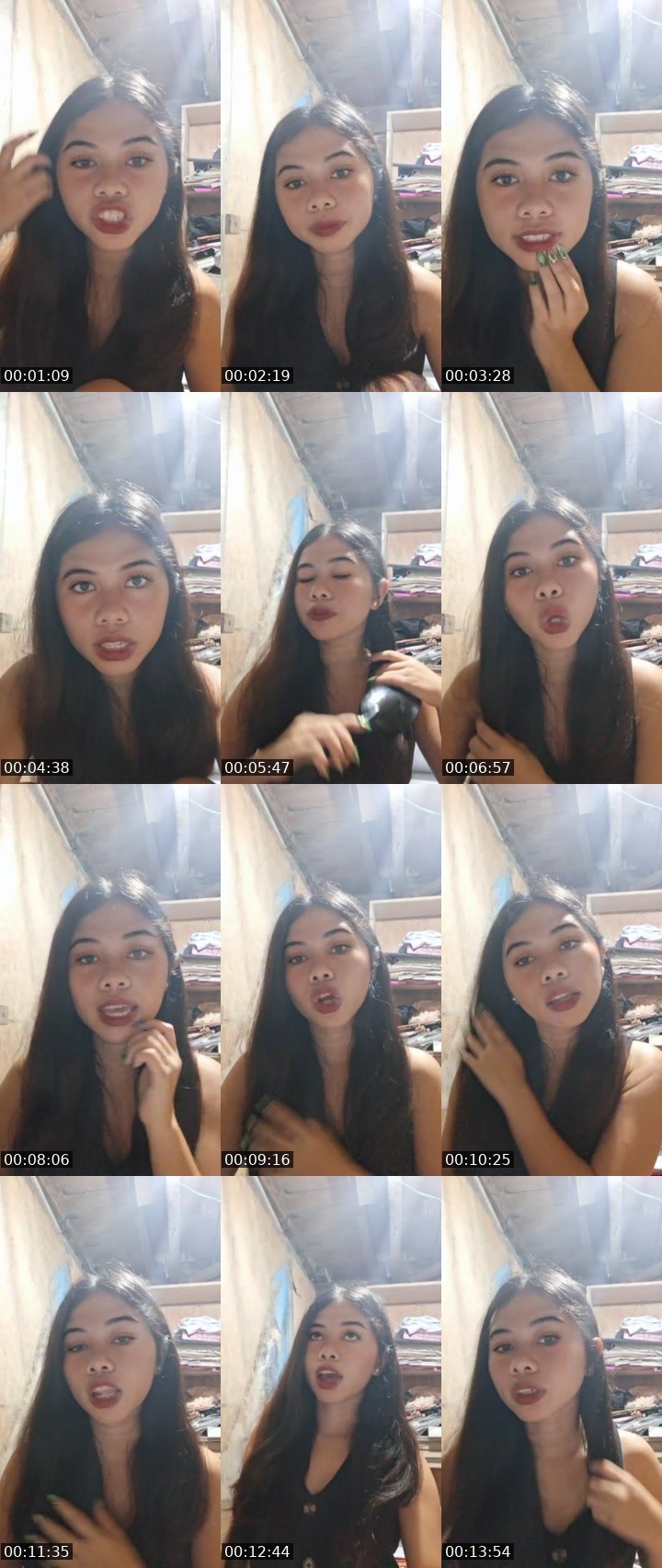 Contact-sheet preview of 👸ALEAH🌼's Liveme recording
