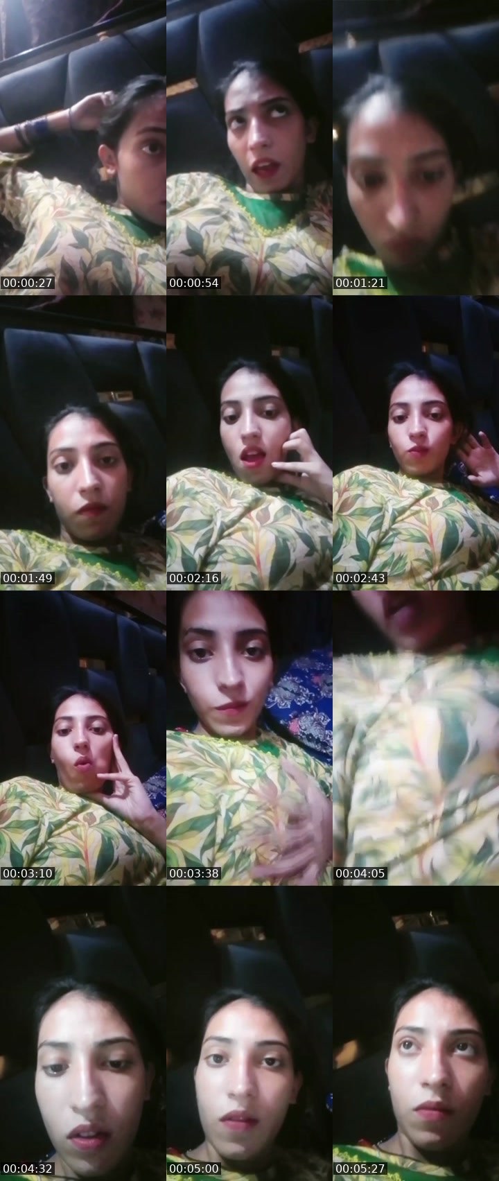 Contact-sheet preview of Anuska g 🔥's Liveme recording