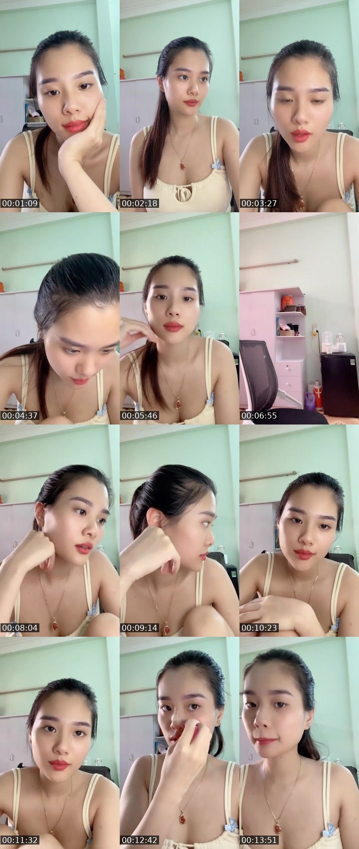 Contact-sheet preview of Aylimm 9k's Liveme recording