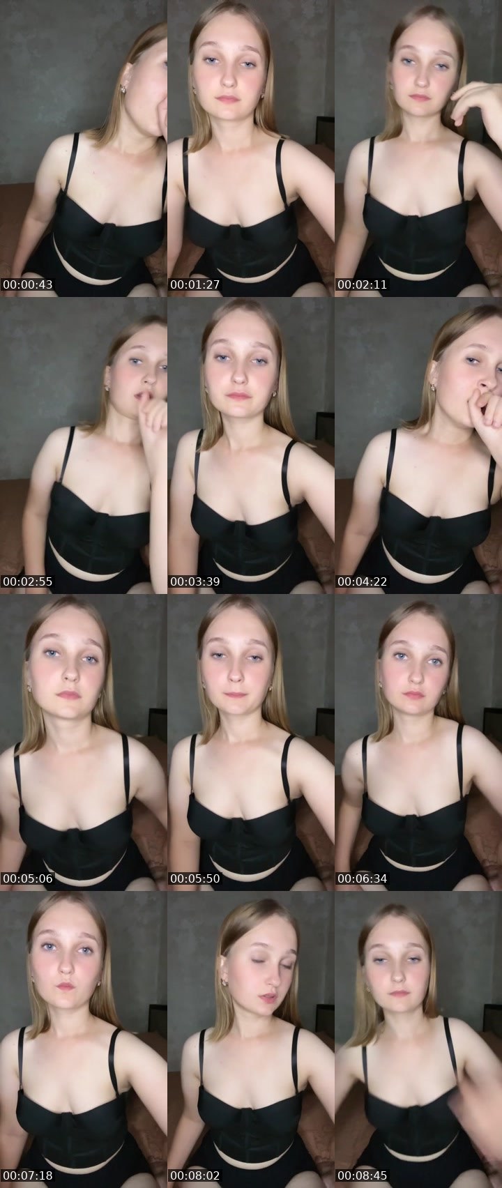 Contact-sheet preview of _Marina_'s Liveme recording