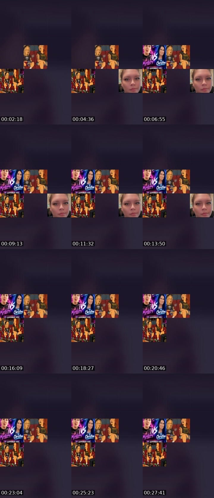 Contact-sheet preview of Dee🧟‍♀️Smilez's Liveme recording