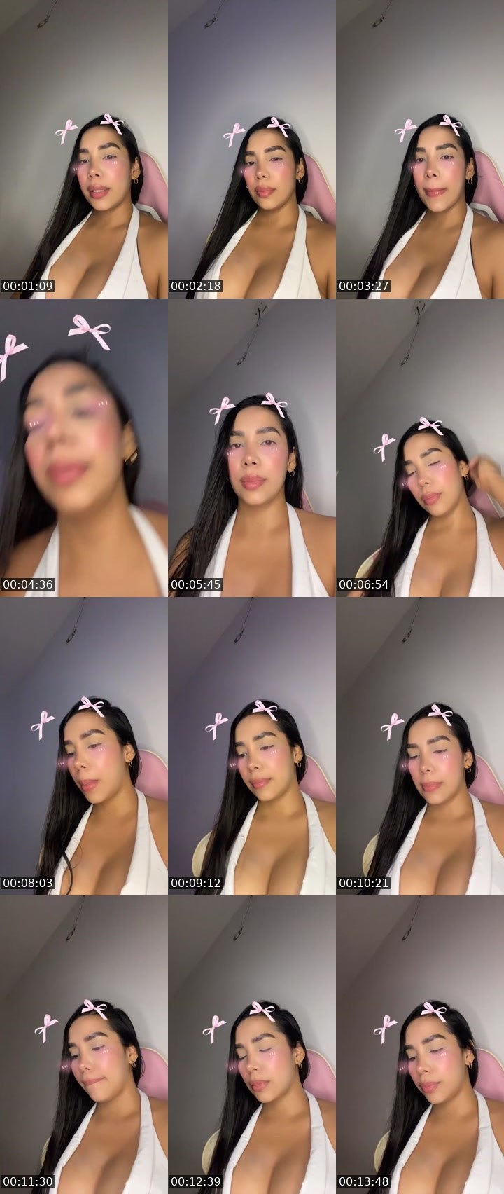 Contact-sheet preview of 👿𝒦 𝒜 𝑅 𝐼🌸's Liveme recording