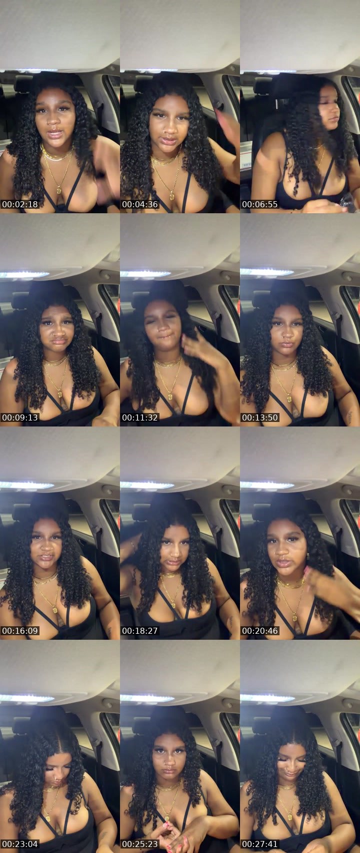 Contact-sheet preview of lalalalalatinaxxx's Liveme recording