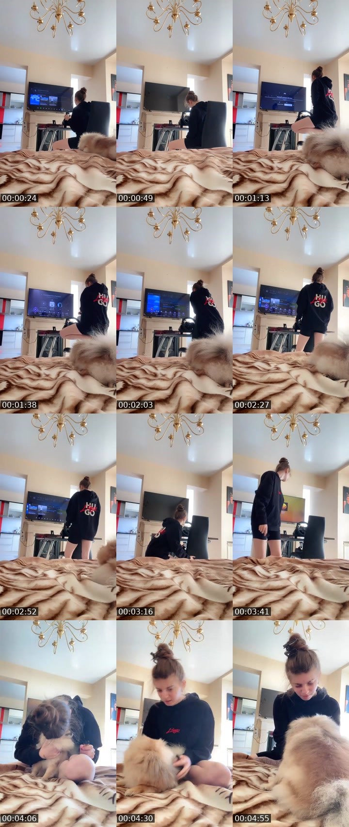 Contact-sheet preview of Полина's Liveme recording