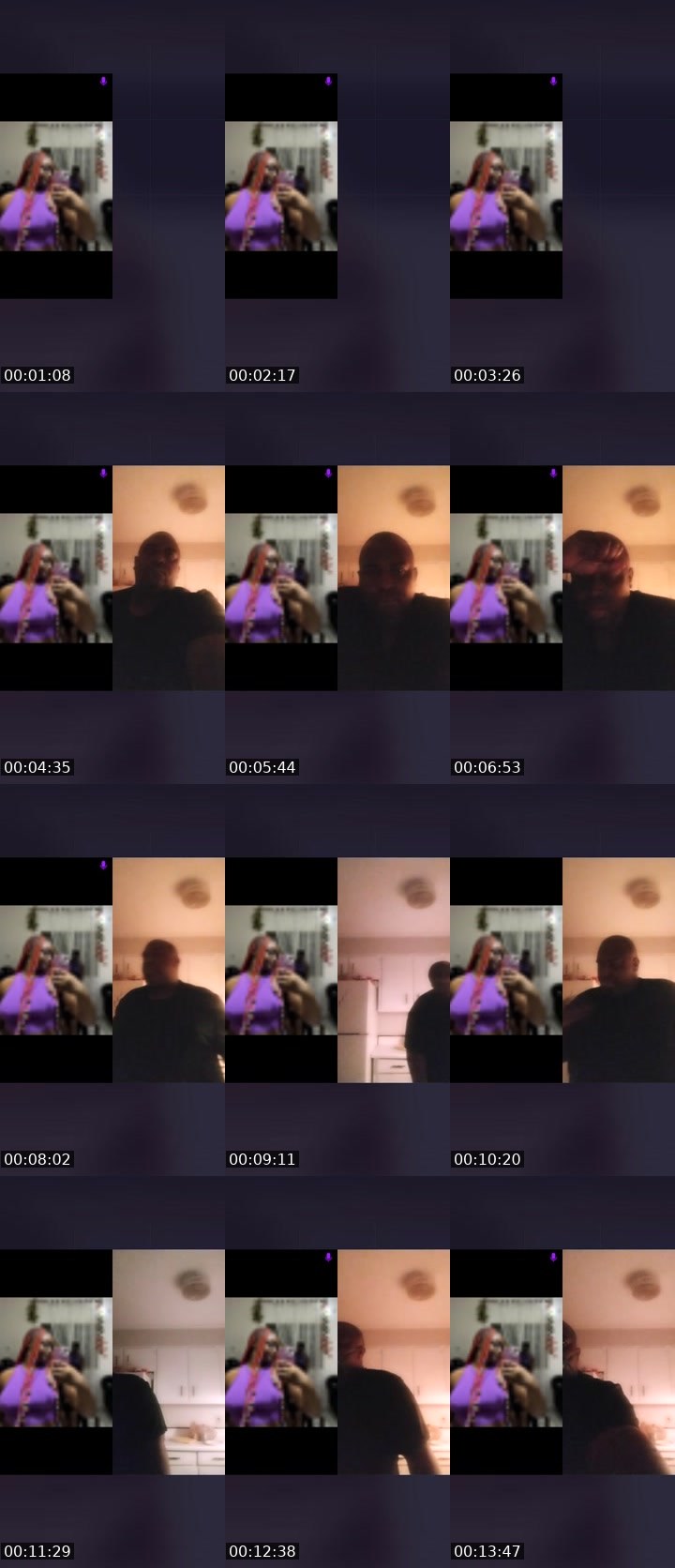 Contact-sheet preview of ✯☞ HAUTIEMAMA🫦🦋's Liveme recording