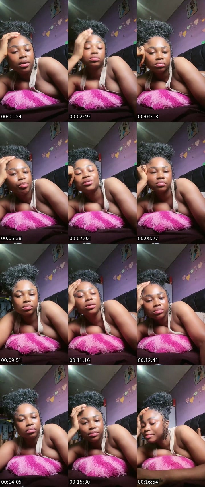 Contact-sheet preview of Sugar🐱🐧💖's Liveme recording