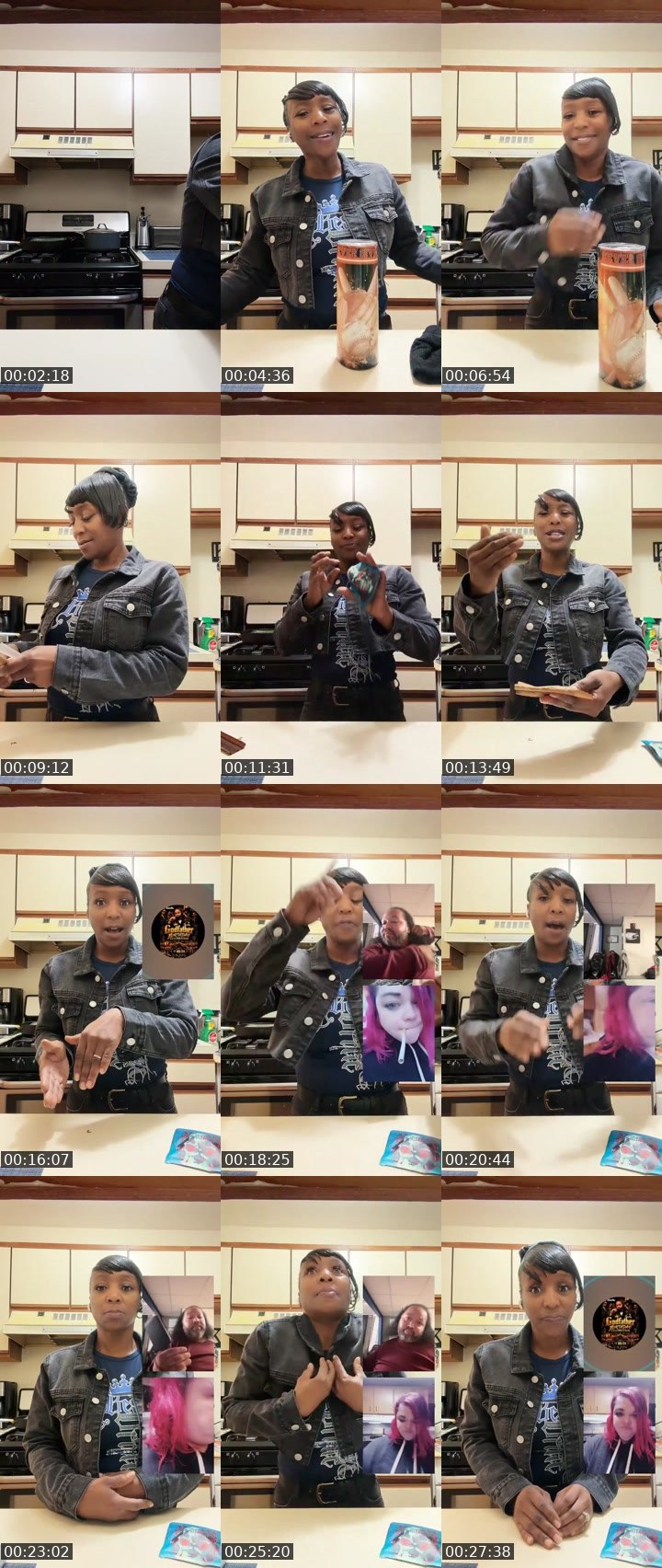 Contact-sheet preview of KissMyCrown👻4G💨💨's Liveme recording