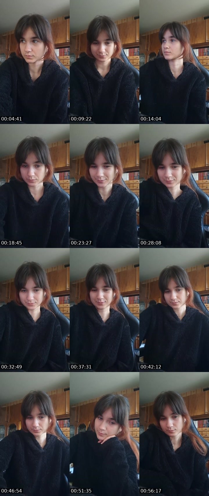 Contact-sheet preview of Skovkanin🐇's Liveme recording