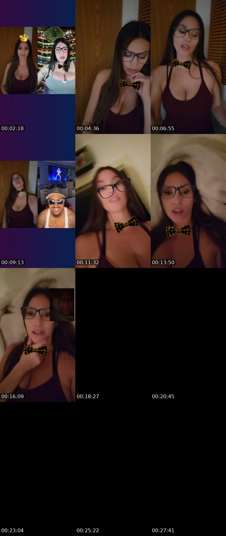 Contact-sheet preview of 🐝Keeper🌼🎁's Liveme recording