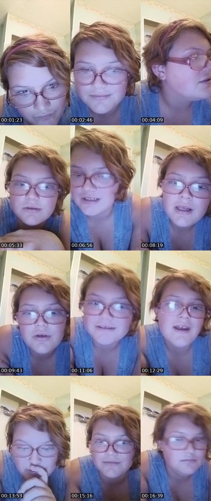 Contact-sheet preview of Precious-157833548's Liveme recording