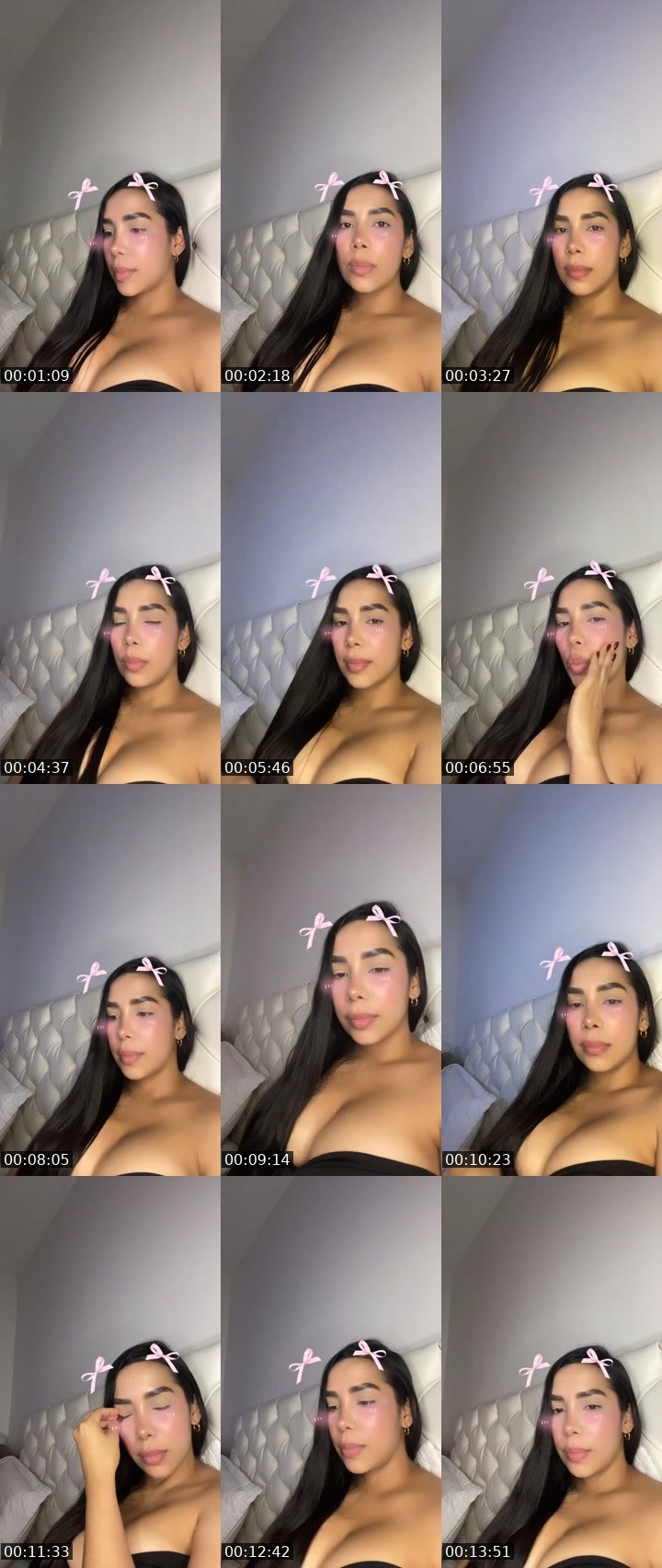 Contact-sheet preview of 👿𝒦 𝒜 𝑅 𝐼🌸's Liveme recording