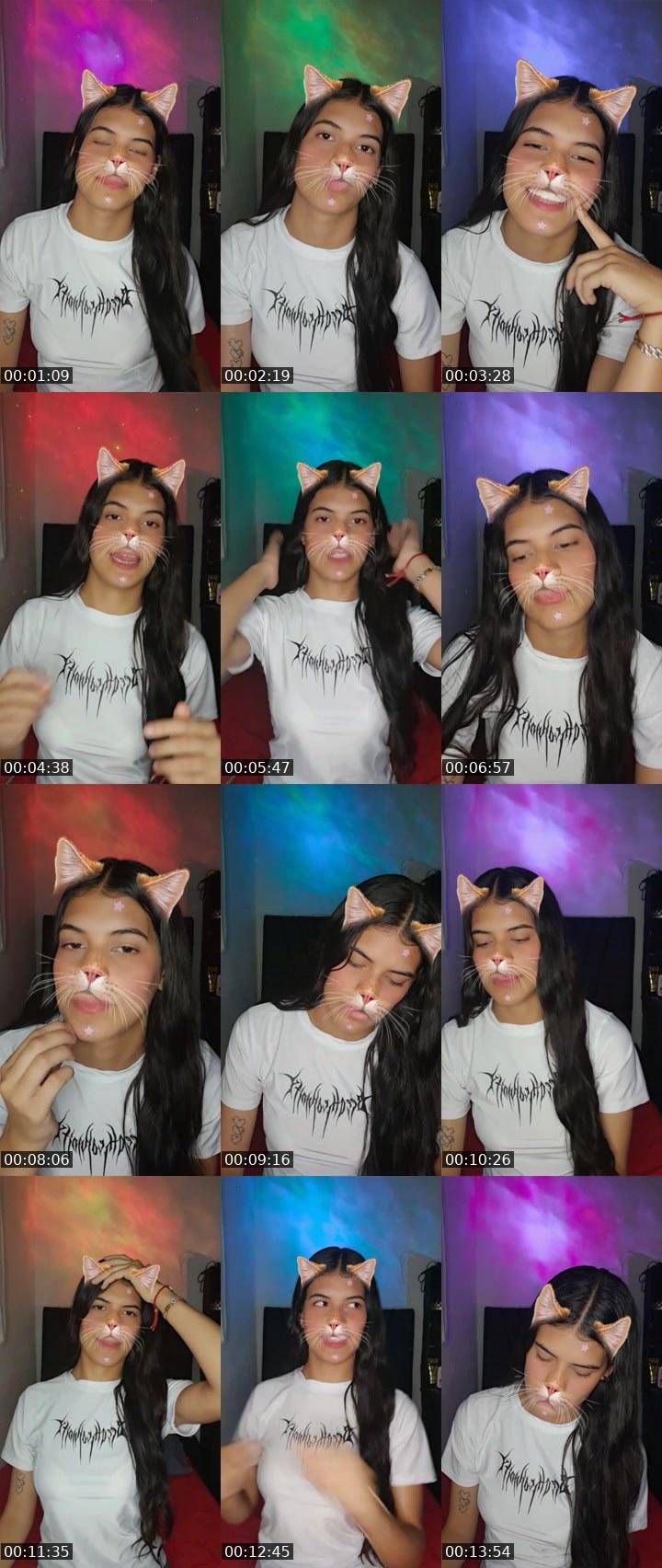 Contact-sheet preview of 👑⃤Franye💎🕶's Liveme recording