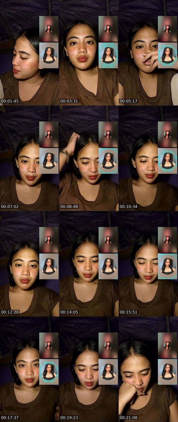 Contact-sheet preview of 👸🏻 𝓒𝓻𝓮𝓪🧜‍♀️'s Liveme recording