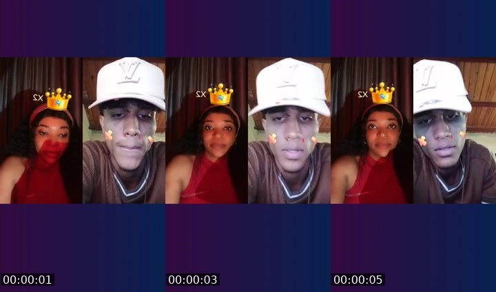 Contact-sheet preview of 🏦💜NUCHI💸✊🏾🎨's Liveme recording