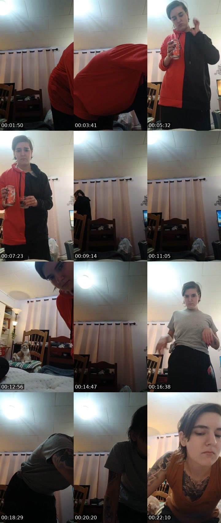 Contact-sheet preview of Rio-49567075's Liveme recording