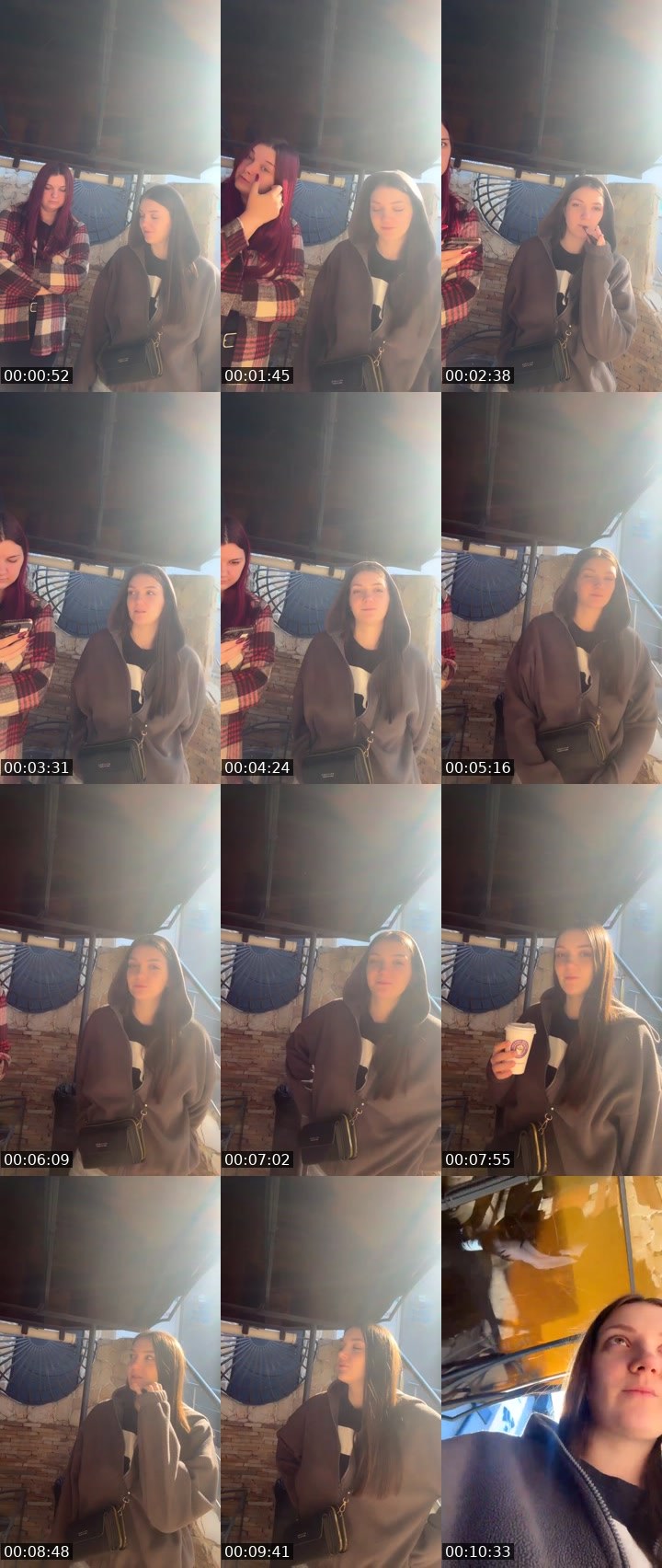 Contact-sheet preview of Dorina🎀's Liveme recording