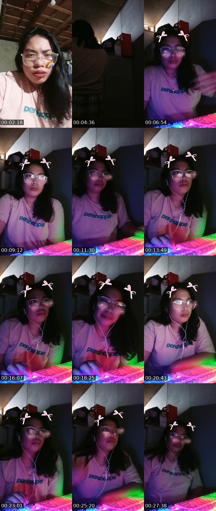 Contact-sheet preview of 🌶️7k-Zaynee🦄's Liveme recording