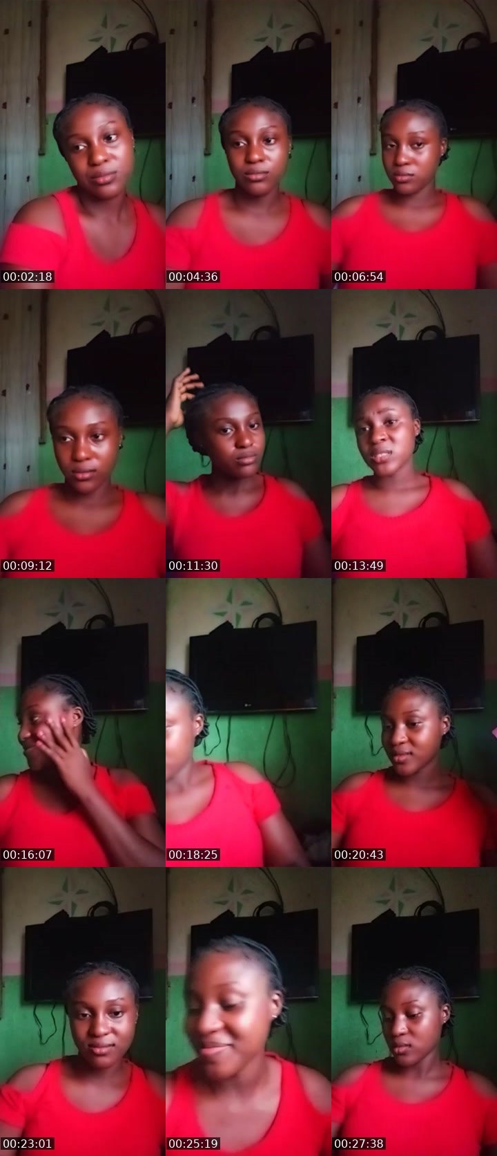 Contact-sheet preview of 💕Joyce💕's Liveme recording