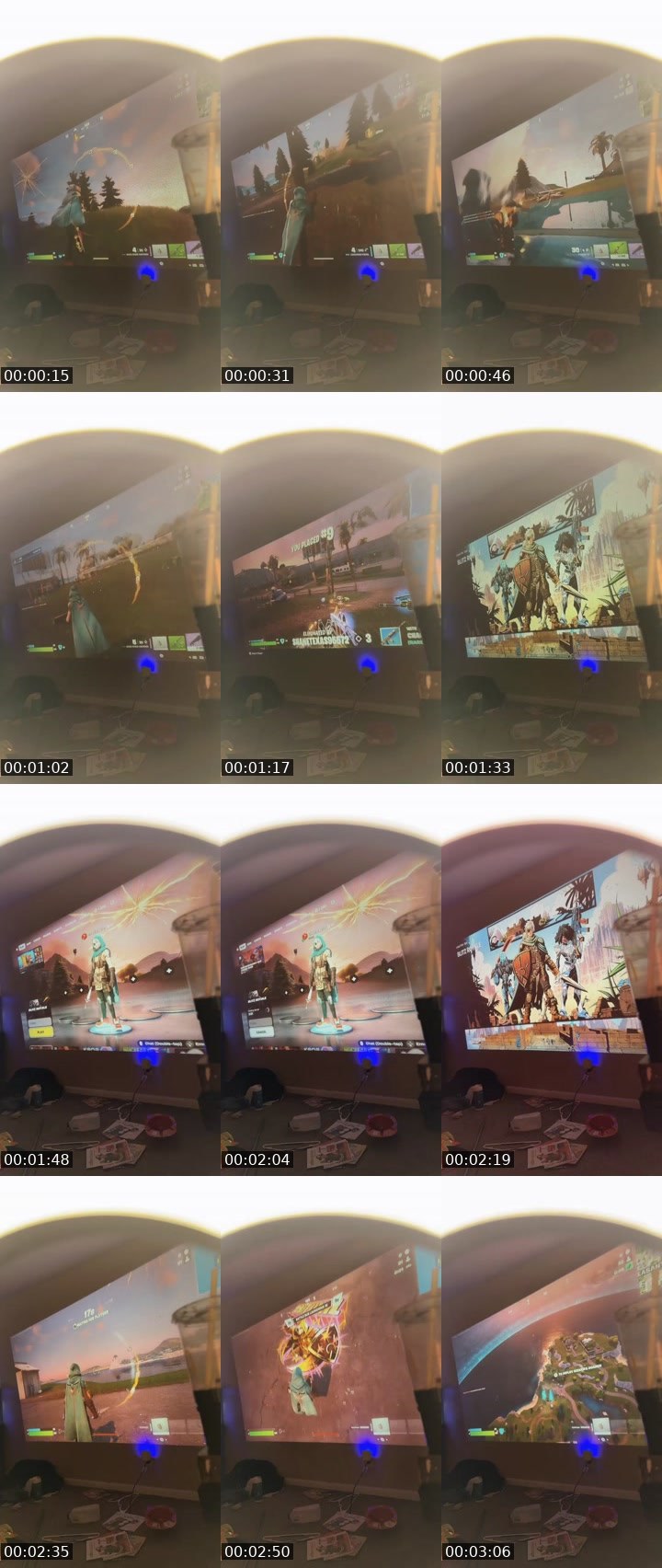 Contact-sheet preview of Tiffanie27's Liveme recording