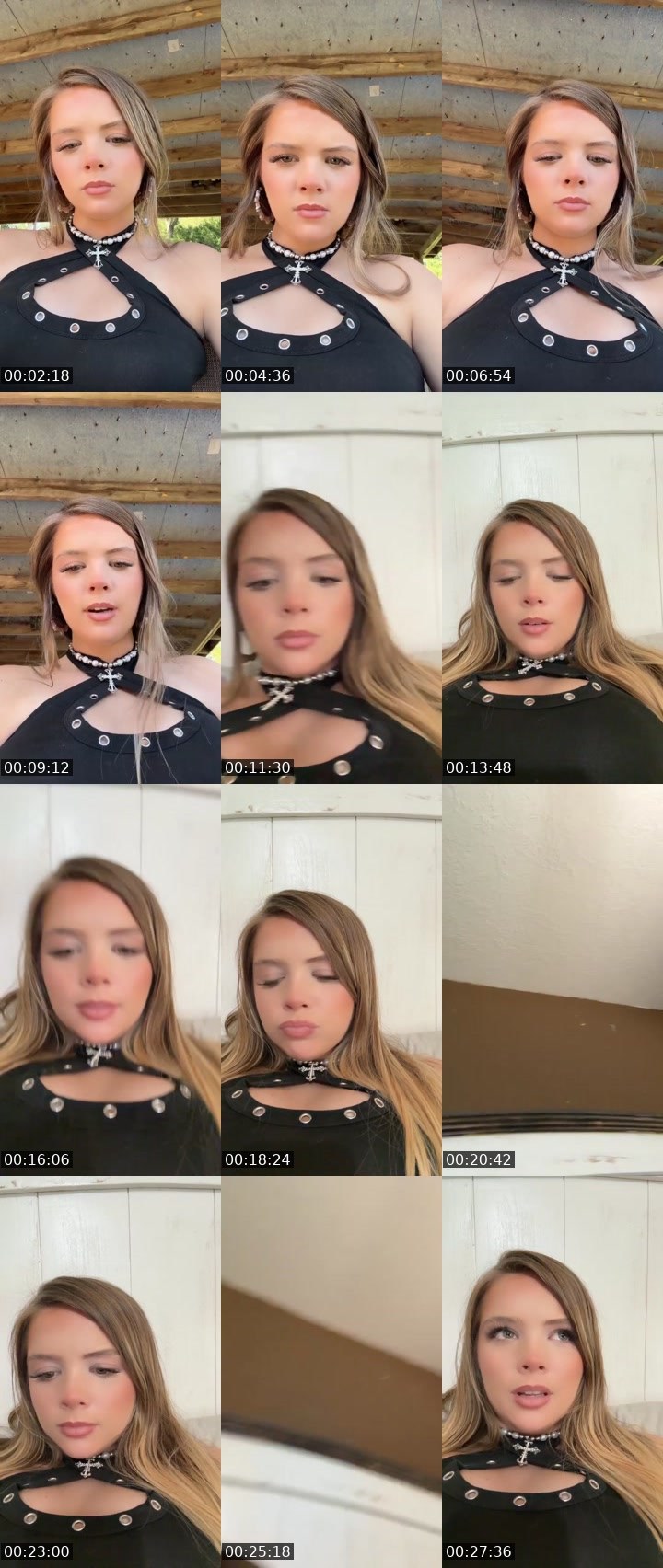 Contact-sheet preview of 🔥QueenDuckMf🔥's Liveme recording