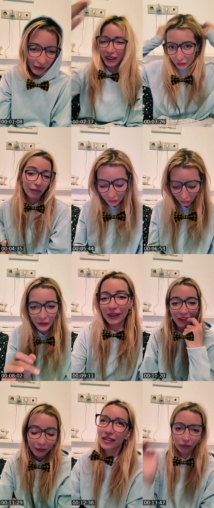 Contact-sheet preview of 😉Kate 🤍℄'s Liveme recording