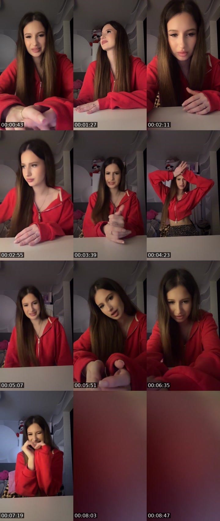 Contact-sheet preview of Karinetta💋💋💋's Liveme recording