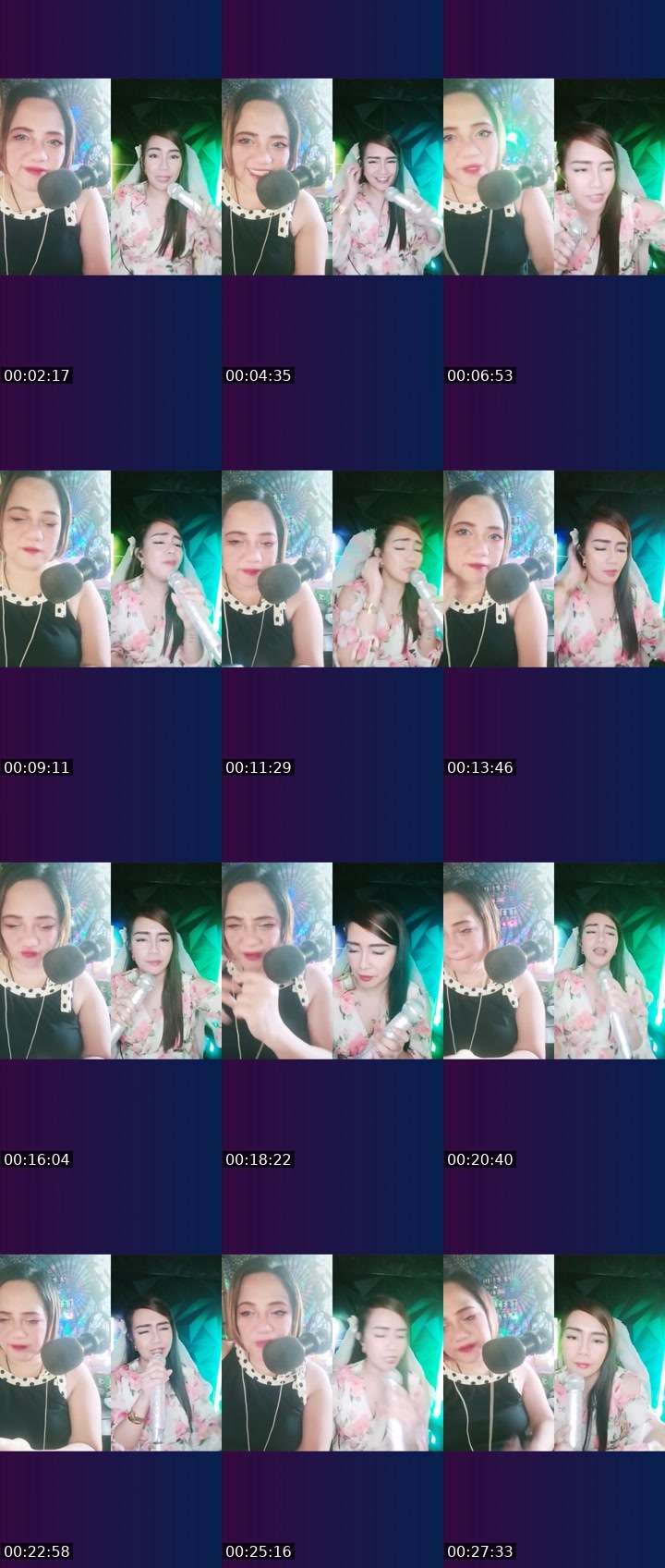 Contact-sheet preview of 👼🏻ᴬᴬCqueenNP's Liveme recording