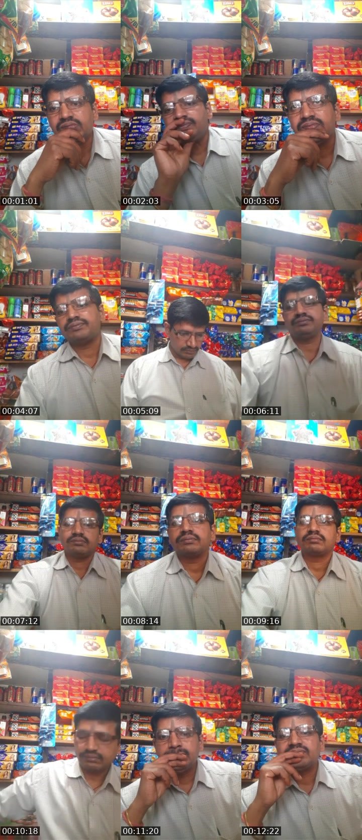 Contact-sheet preview of :.🥀D.)SHARMA's Liveme recording