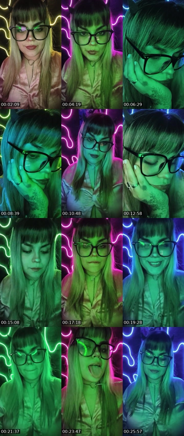 Contact-sheet preview of ꪑꪮꪮꪀ🫧⃝𖤐's Liveme recording