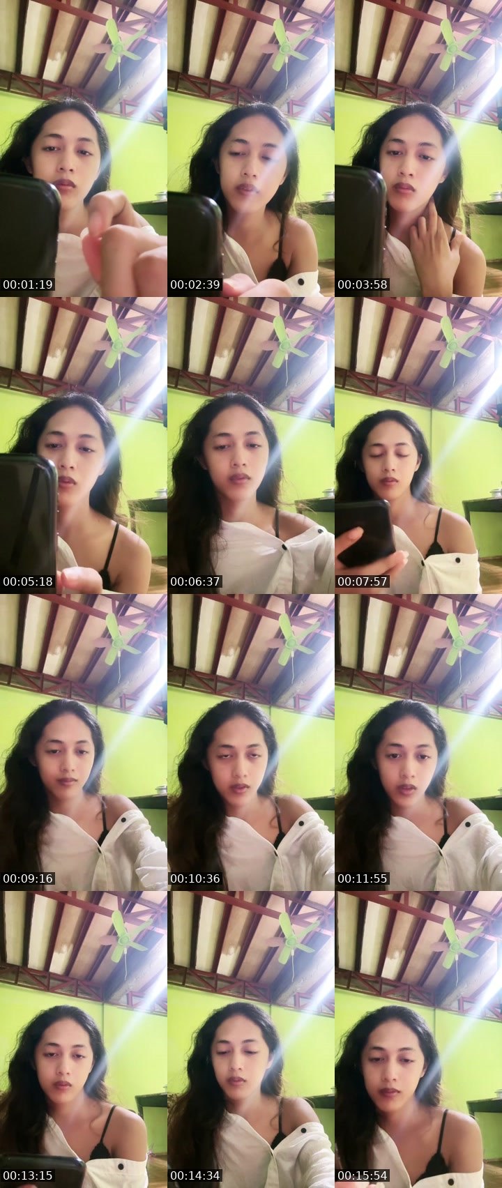 Contact-sheet preview of Nira21's Liveme recording
