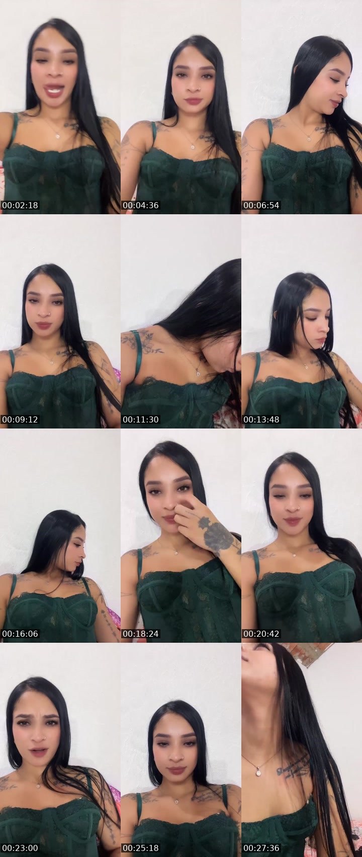 Contact-sheet preview of 🦋💫 Afrodita🩵's Liveme recording