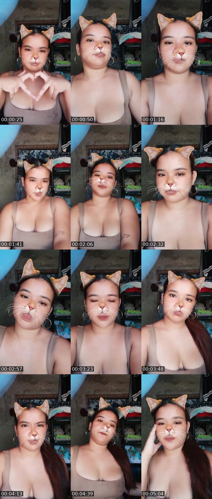 Contact-sheet preview of 👸xybia🧙‍NP's Liveme recording