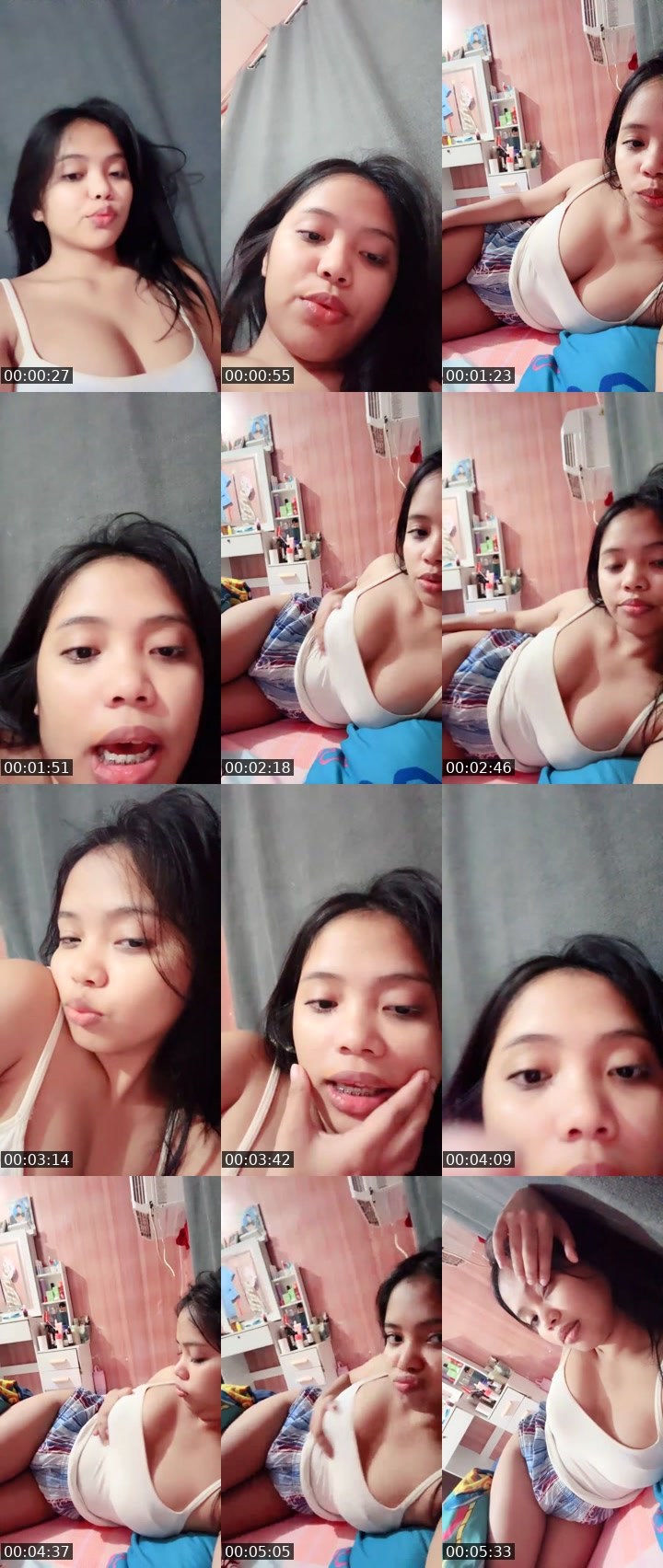 Contact-sheet preview of 🔵Angelmae💤's Liveme recording