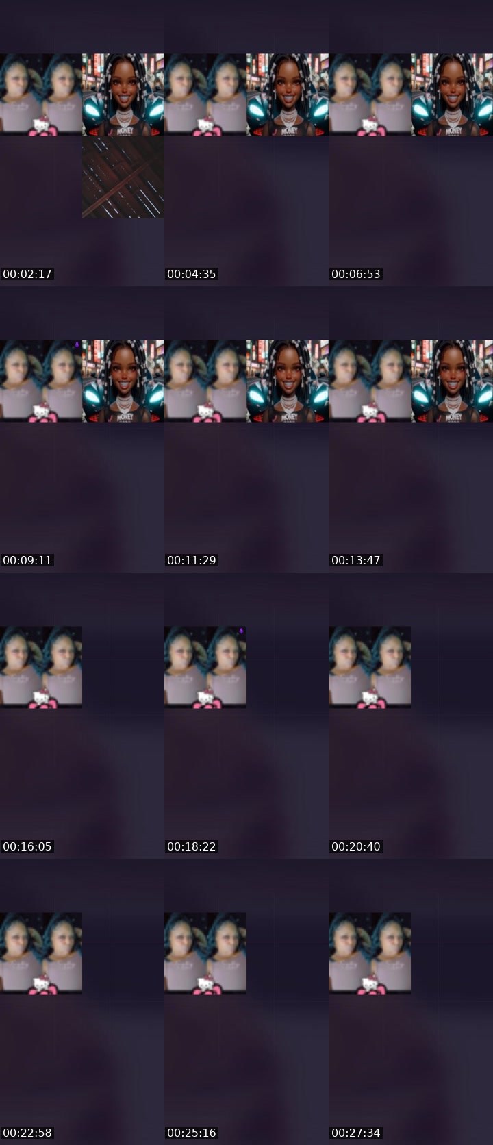 Contact-sheet preview of EatEMup🏳️‍🌈Skits's Liveme recording
