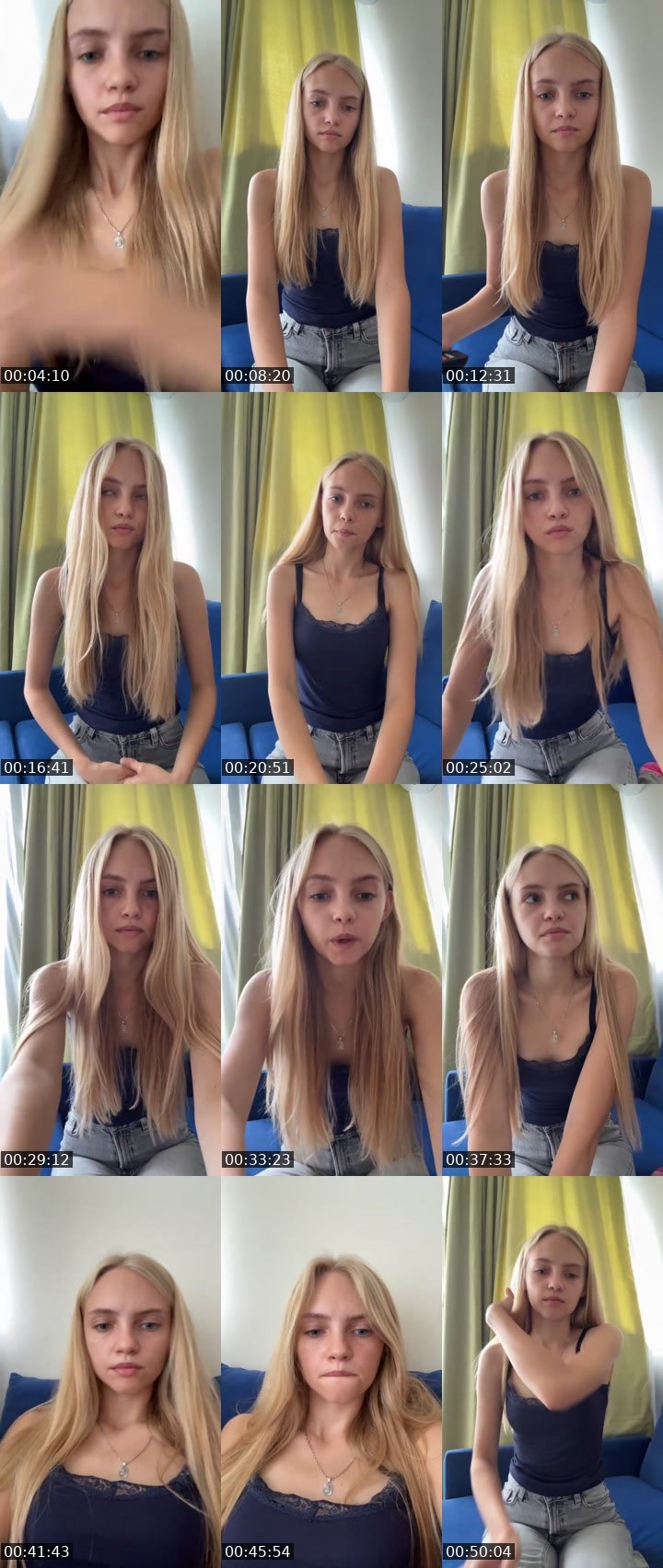 Contact-sheet preview of zhmenka's Liveme recording