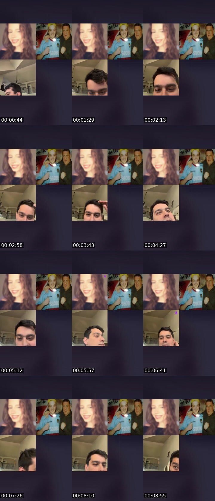 Contact-sheet preview of ᴄᴏᴜᴄʜ℘ᴏᴛᴀᴛᴏ🪽🇺🇦's Liveme recording