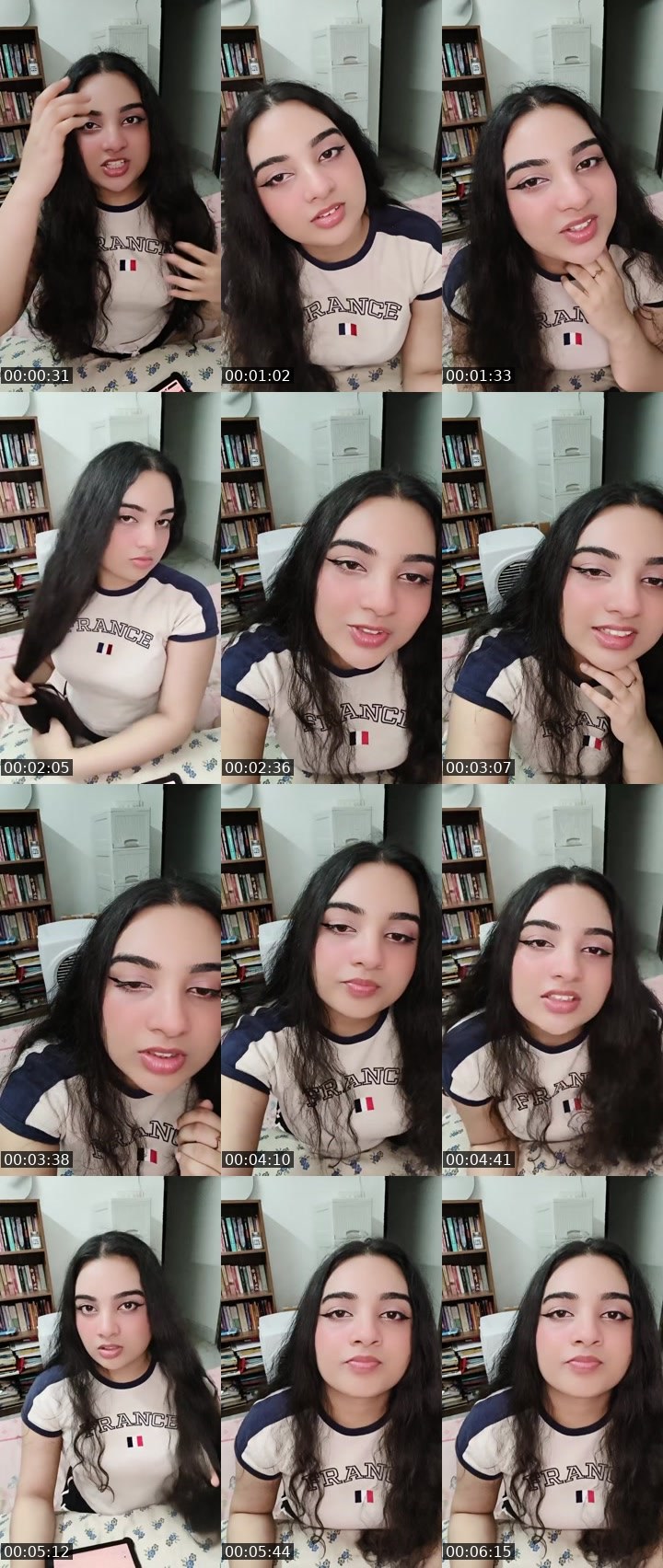 Contact-sheet preview of kittycat1's Liveme recording
