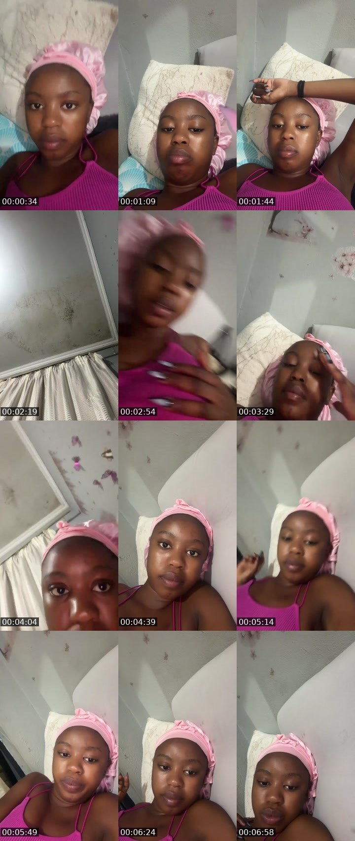 Contact-sheet preview of GrACe🌸💦's Liveme recording