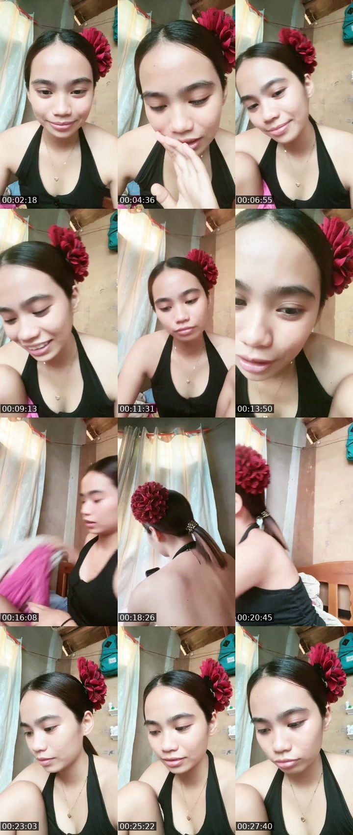 Contact-sheet preview of 👸Zeia🧚📚's Liveme recording