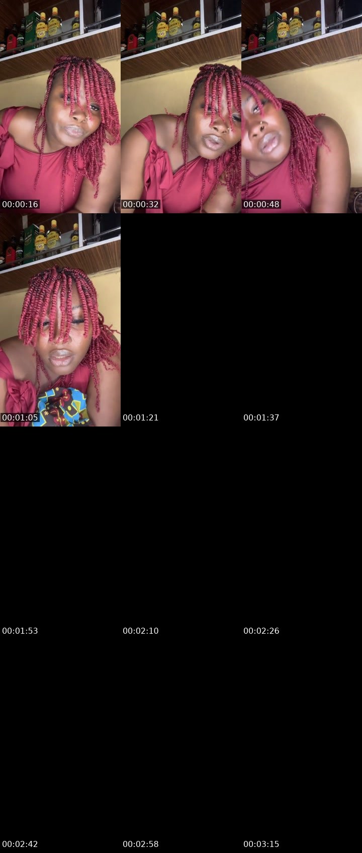 Contact-sheet preview of 🎭JENNY 🎶💕's Liveme recording