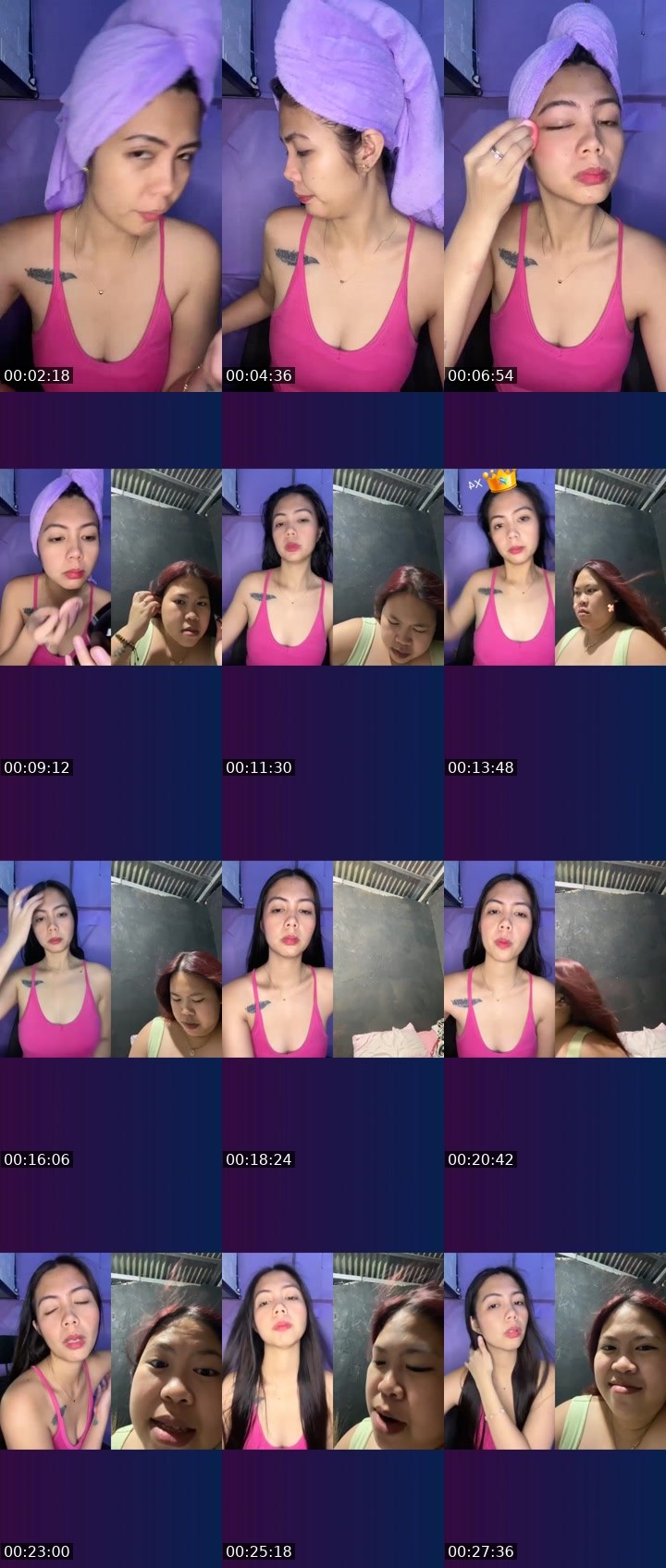 Contact-sheet preview of 👸Yoona🍀's Liveme recording