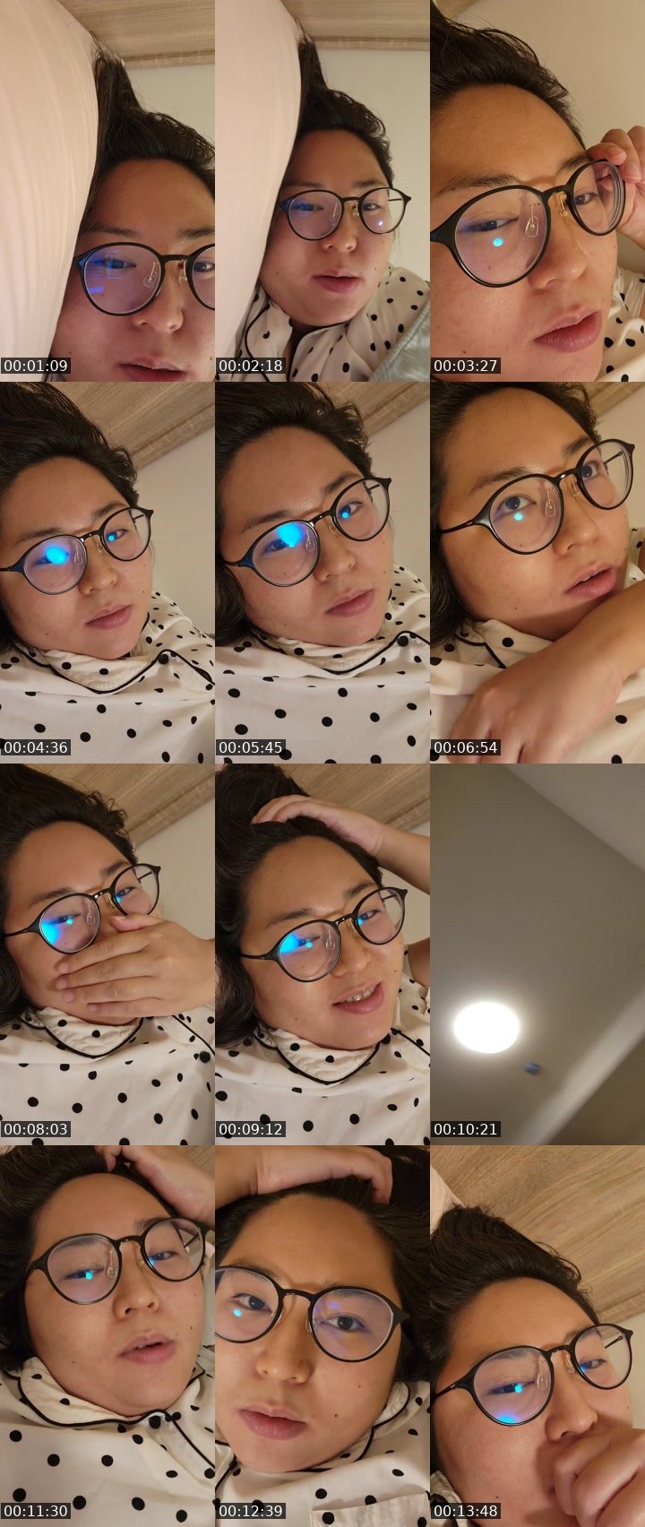 Contact-sheet preview of 正能量小姐姐's Liveme recording