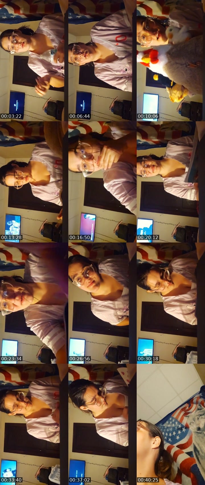 Contact-sheet preview of Shannon💕's Liveme recording