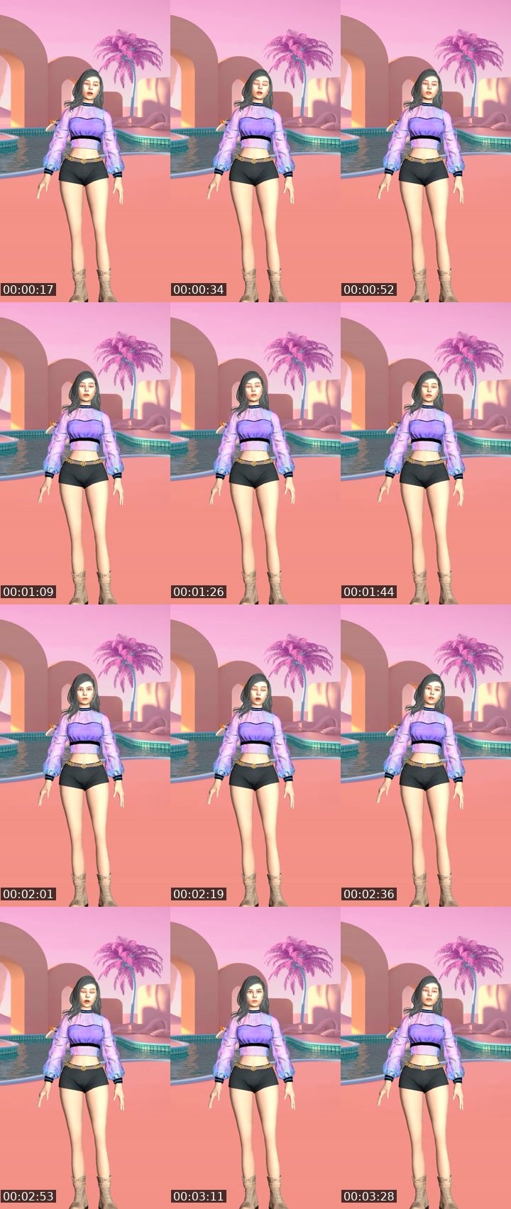 Contact-sheet preview of ukpai victoria's Liveme recording