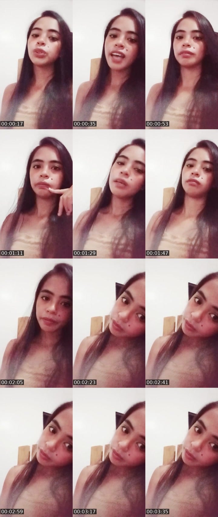Contact-sheet preview of 6.7k🍃👸yuna🌼's Liveme recording