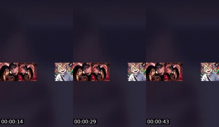 Contact-sheet preview of 👸sky.🐝's Liveme recording