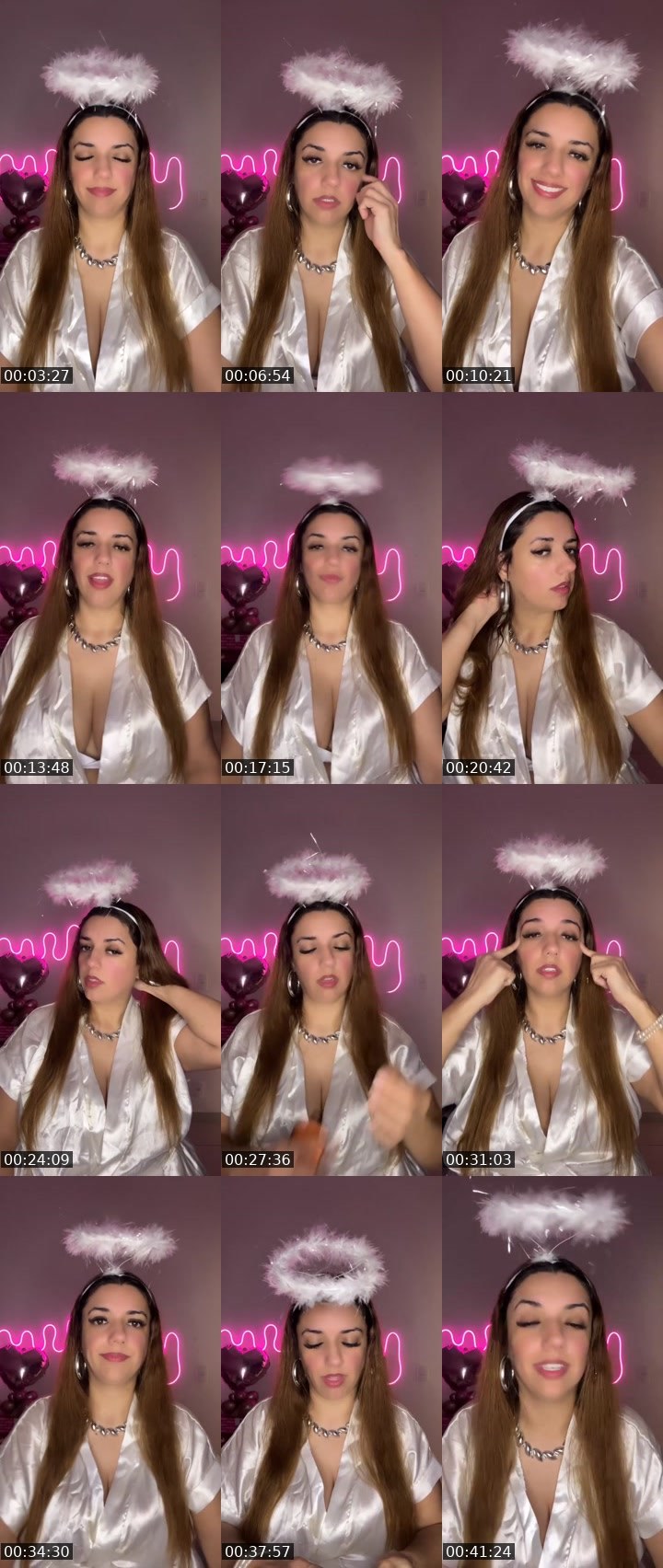 Contact-sheet preview of Line Ribeiro 😎's Liveme recording