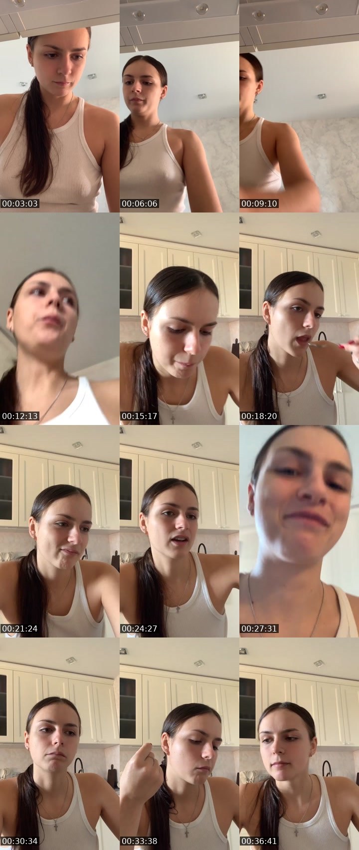 Contact-sheet preview of 👑lizochka🎀's Liveme recording