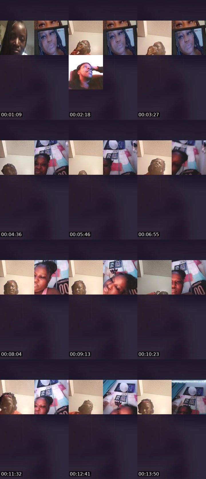 Contact-sheet preview of CoCoa💞🙈's Liveme recording
